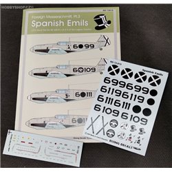 Spanish Emils - 1/72 decals