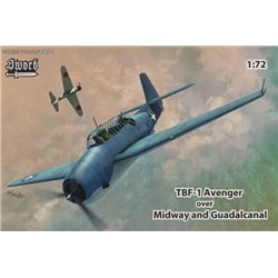 TBF-1 Avenger over Midway & Guadalcanal - 1/72 kit