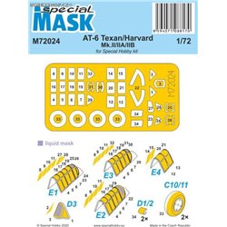 AT-6 Texan/Harvard Mk.II/IIa/IIb - 1/72 mask