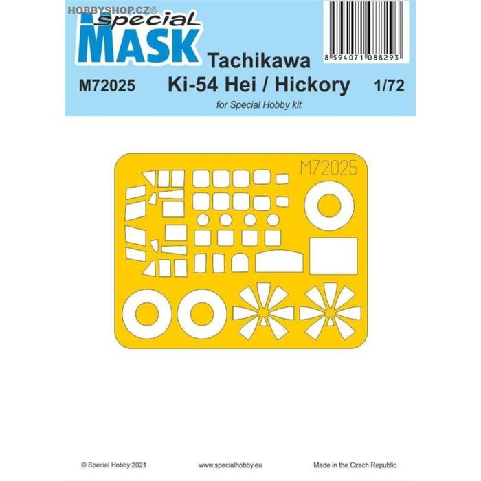Tachikawa Ki-54 Hei - 1/72 mask