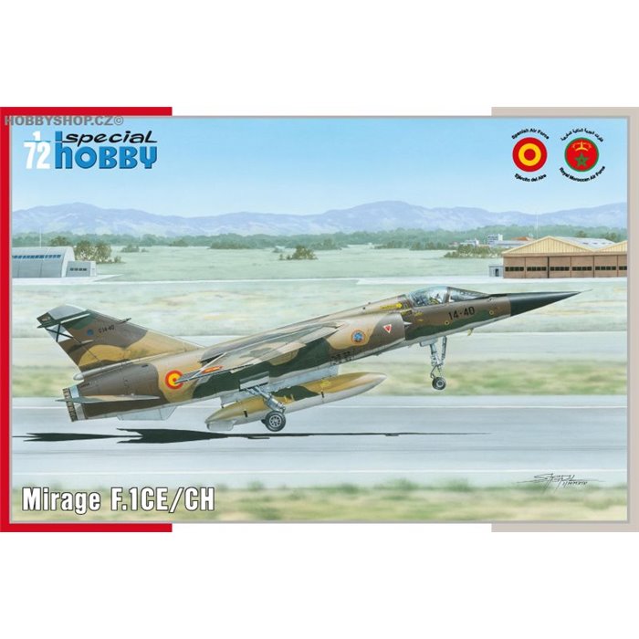 Mirage F.1 CE/CH - 1/72 kit