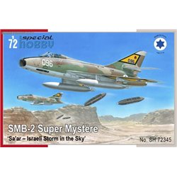 SMB-2 Super Mystère 'Sa’ar – Israeli Storm in the Sky' - 1/72 kit