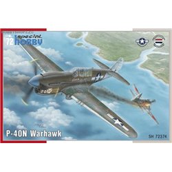 P-40N Warhawk - 1/72 kit