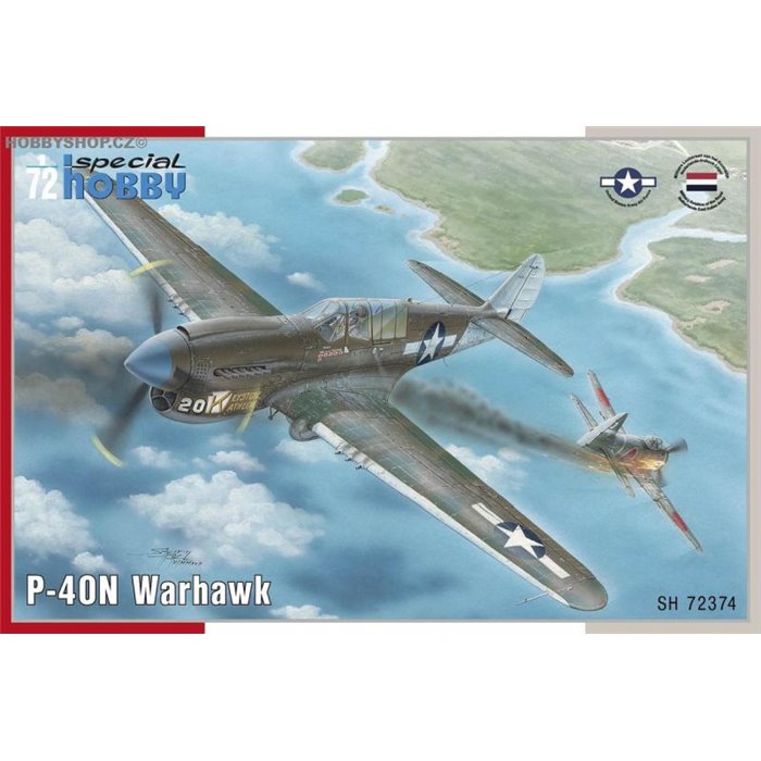 P-40N Warhawk - 1/72 kit