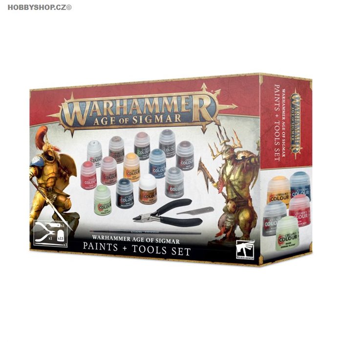 Age of Sigmar Paints + tools