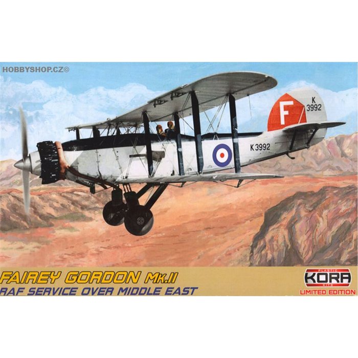 Fairey Gordon Mk.II RAF service over Mid east - 1/72 kit