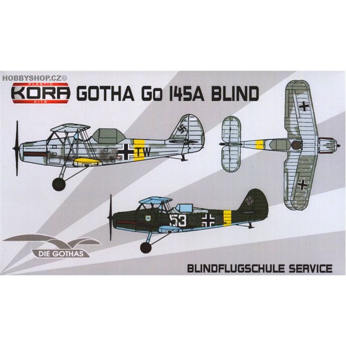 Gotha Go-145A Blindtrainer - 1/72 kit