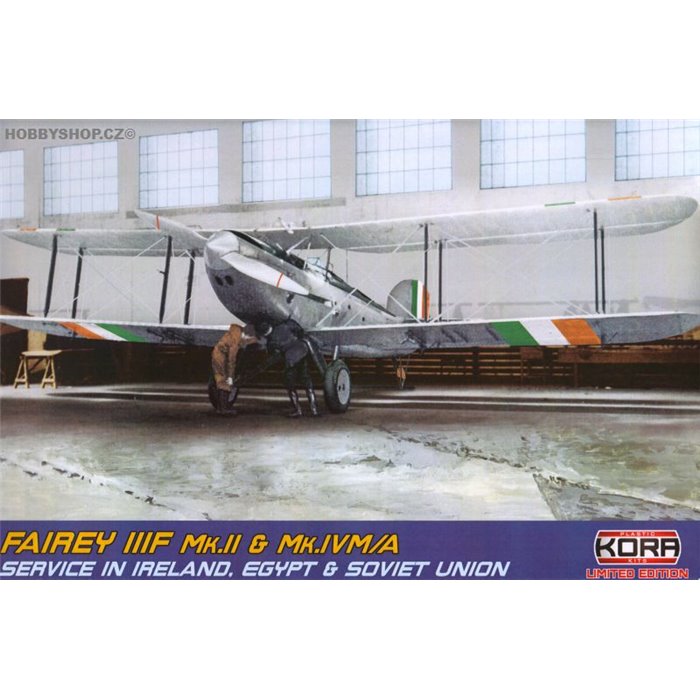 Fairey IIIF Mk.II&Mk.IVM/A Ireland, Egypt, Russia - 1/72 kit