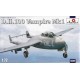 D.H. 100 Vampire Mk.1 - 1/72 kit