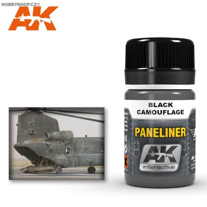 PANELINER for Black Camouflage