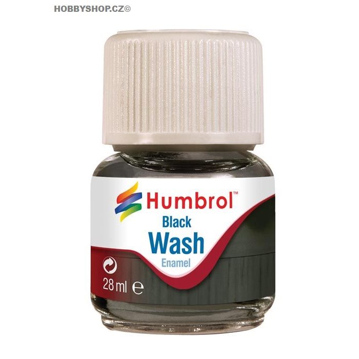 Enamel wash - Black 28ml