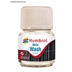Enamel wash - White / bílý 28ml