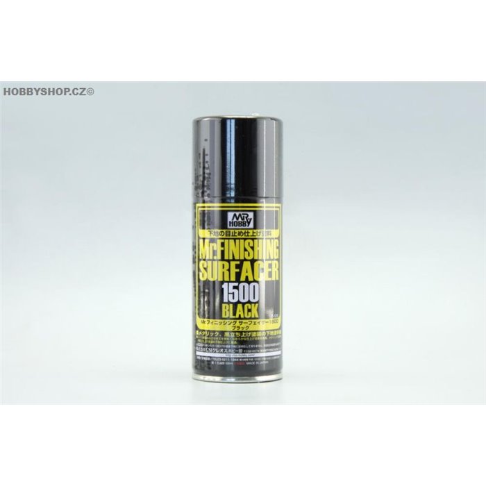 Mr. Finishing Surfacer 1500 Black 170ml spray