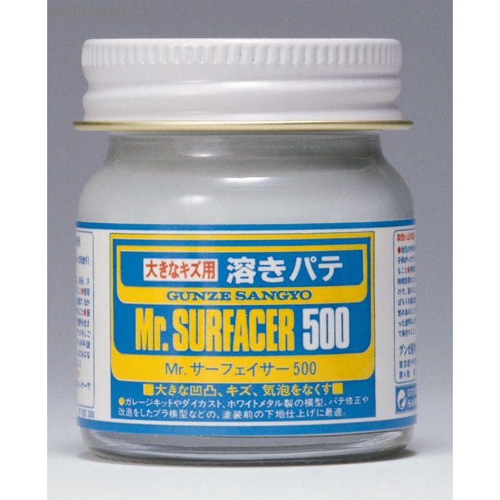 Mr. Surfacer 500 - stříkací tmel 40ml