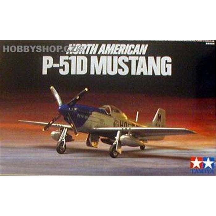 North American P-51D Mustang - 1/72 kit