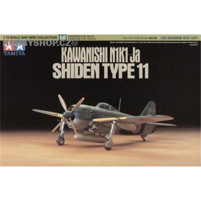 Kawanishi N1K1-Ja Shiden Type 11 - 1/72 kit