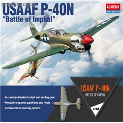 USAAF P-40N Battle of Imphal - 1/48 kit