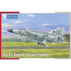 AJ-37 Viggen Strike Fighter - 1/72 kit