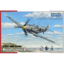 Messerschmitt Bf 109E-1 ‘J/88 Legion Condor’ - 1/72 kit