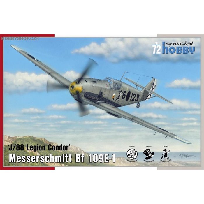 Messerschmitt Bf 109E-1 ‘J/88 Legion Condor’ - 1/72 kit
