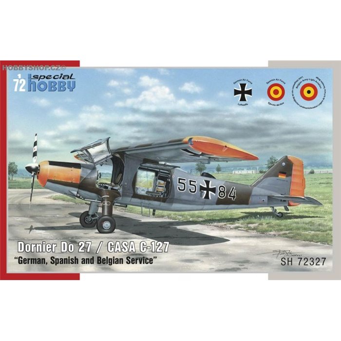 Dornier Do 27/CASA C-27 German, Spanish and Belgian Service - 1/72 kit