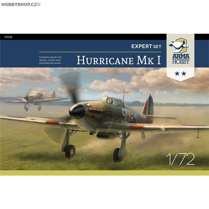 Hurricane Mk.I Expert Set - 1/72 model