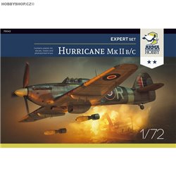 Hurricane Mk.IIb/c Expert set - 1/72 plastic kit