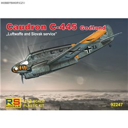 Caudron C-445 Luftwaffe - 1/72 kit