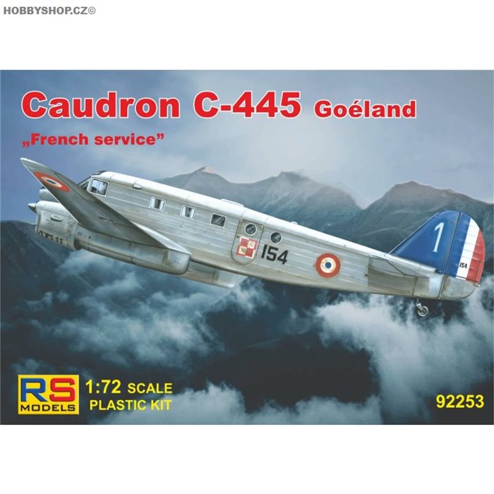 Caudron C-445 France - 1/72 kit