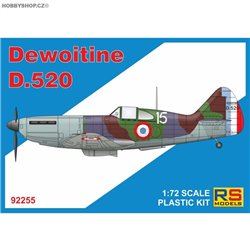 Dewoitine D.520 - 1/72 kit