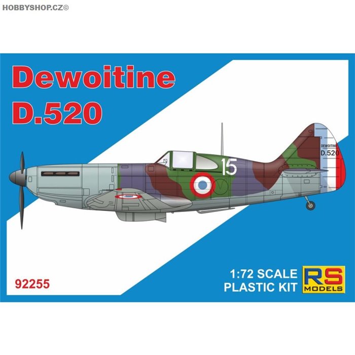 Dewoitine D.520 - 1/72 kit