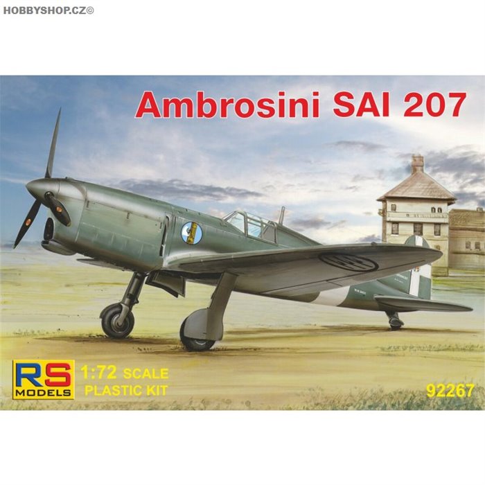 Ambrosini SAI.207 - 1/72 kit