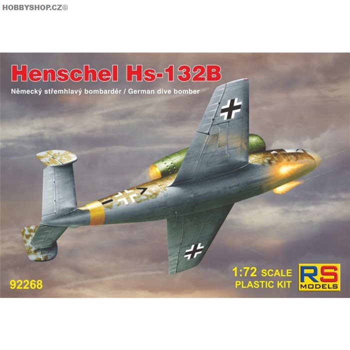 Henschel Hs 132B - 1/72 kit