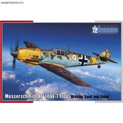 Messerschmitt Bf 109E-7Trop ‘Braving Sand and Snow’ - 1/72 kit