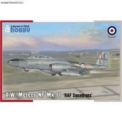 A.W. Meteor NF Mk.11 ‘RAF Squadrons’ - 1/72 kit