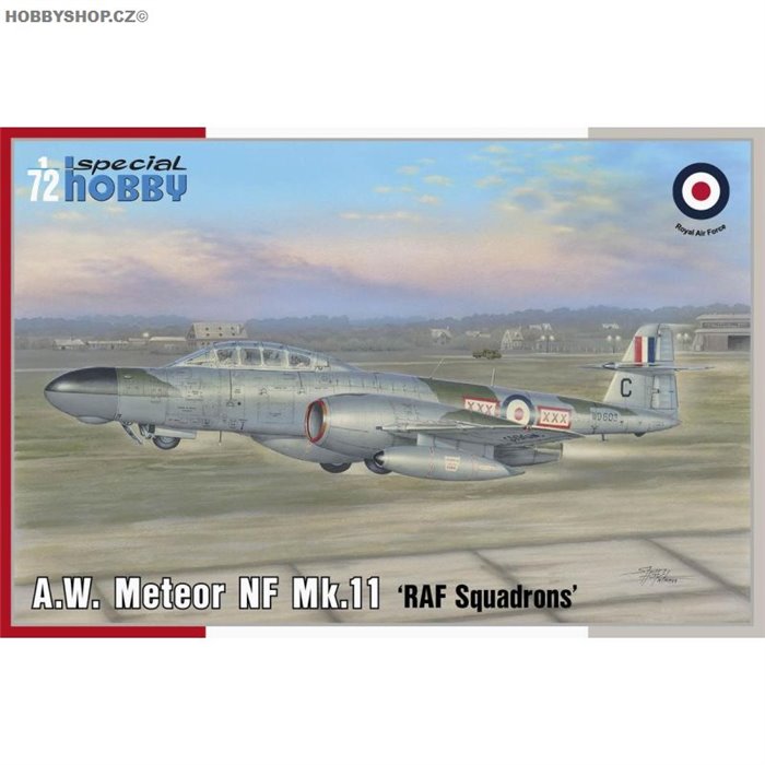 A.W. Meteor NF Mk.11 ‘RAF Squadrons’ - 1/72 kit