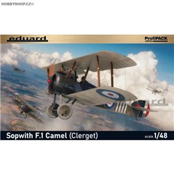 Sopwith F.1 Camel (Clerget) ProfiPack - 1/48 kit