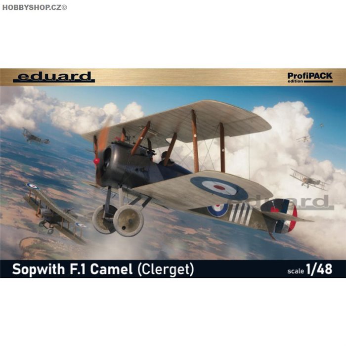 Sopwith F.1 Camel (Clerget) - 1/48 kit