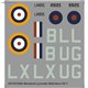 Westland Lysander - 1/72 decal