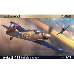 Avia S-199 bubble canopy ProfiPack - 1/72 kit