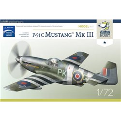 P-51 C Mustang Mk. III - 1/72 plastic kit