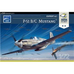 P-51 B/C Mustang Expert Set - 1/72 plastic kit