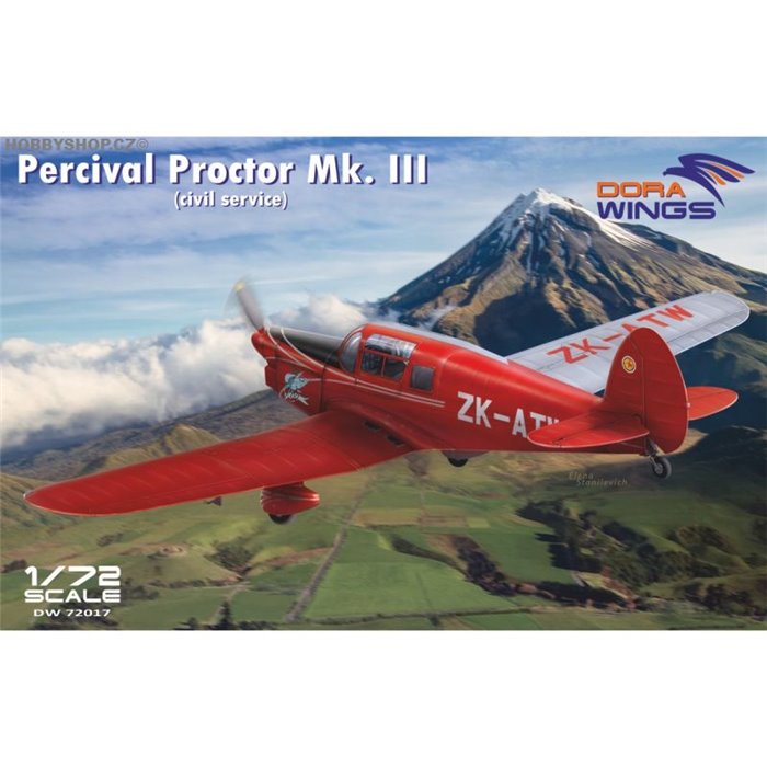Percival Proctor Mk.III civil - 1/72 kit