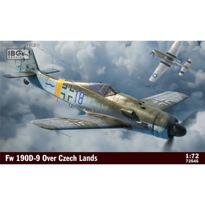 FW 190D-9 Over Czech Lands - 1/72 model