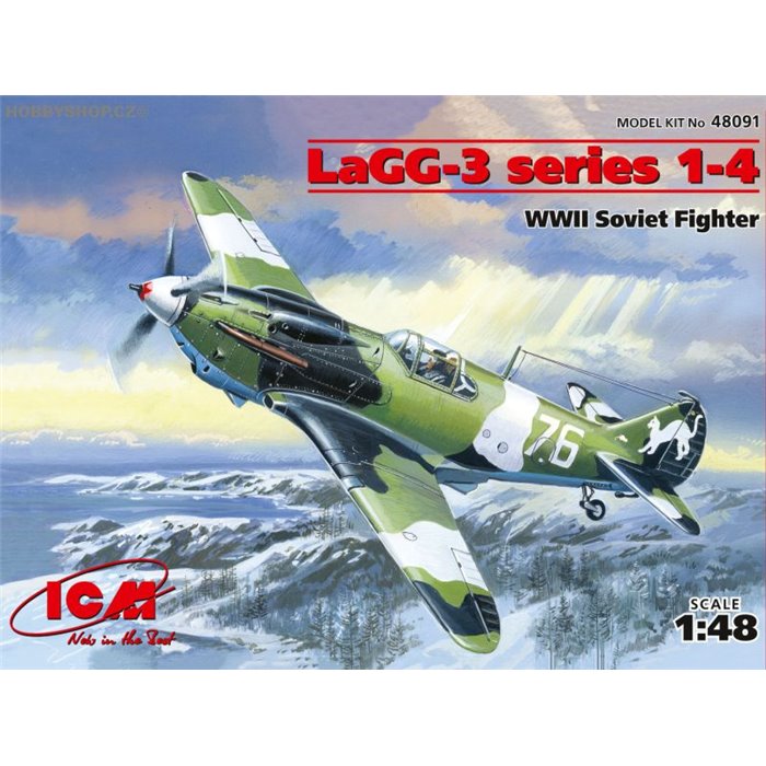 LaGG-3 series 1-4 - 1/48  kit