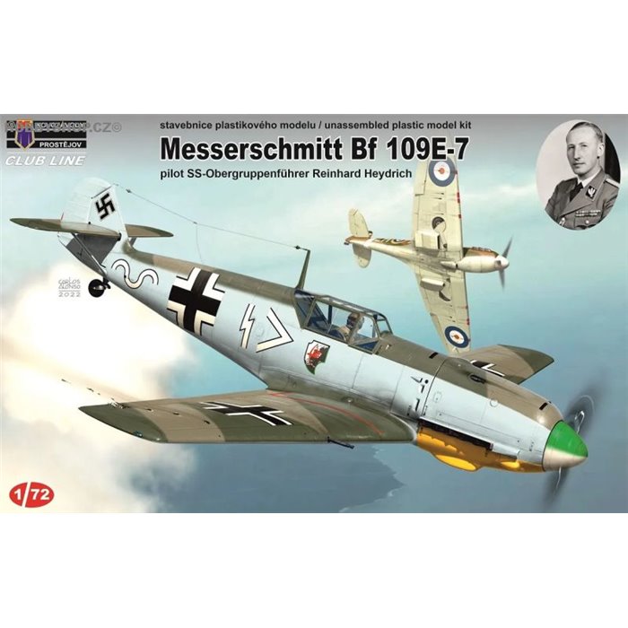 Bf 109E-7 Reinhard Heydrich - 1/72 kit