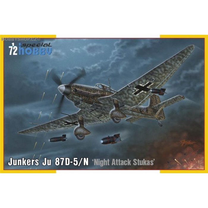 Junkers Ju 87D-5/N/D-8 ‘Night Attack Stukas’' - 1/72 kit