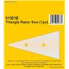 Triangle Razor Saw 1pc.