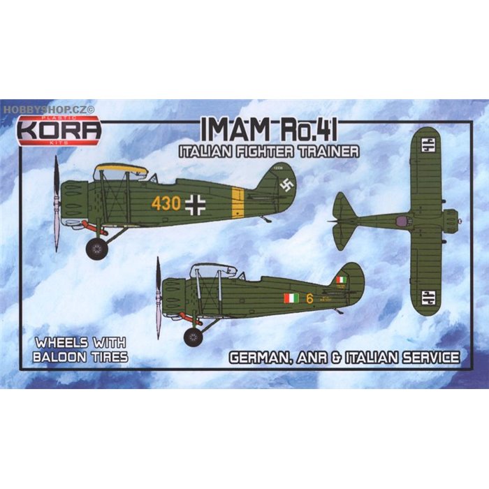 IMAM Ro-41 German, ANR & Italian post war - 1/72 kit