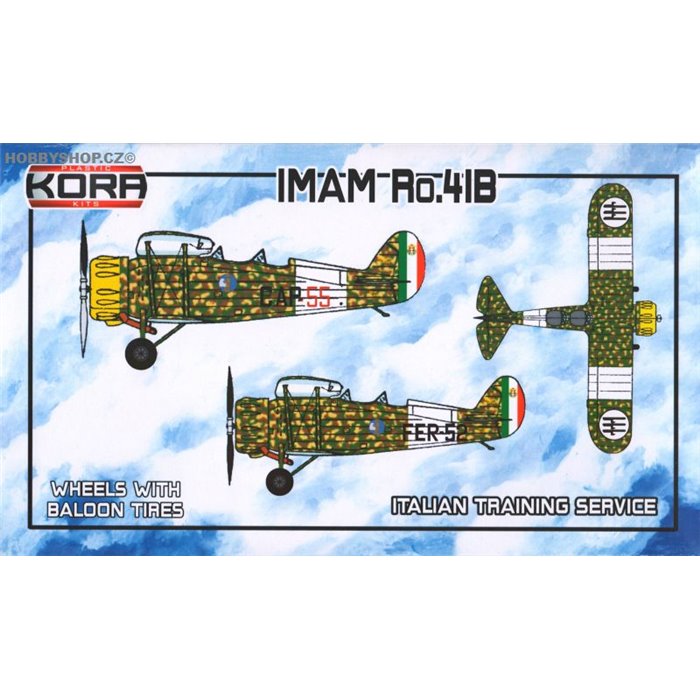 IMAM Ro-41B Bicomando Italian trainer - 1/72 kit